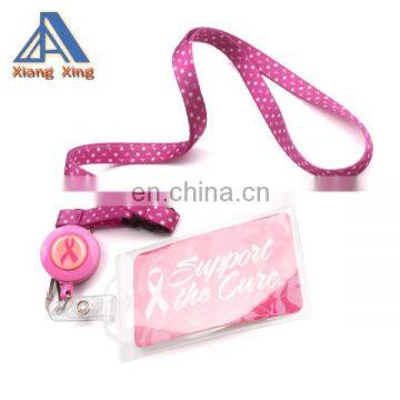 Colored strap PVC id card holder/pvc id holder,badge holder