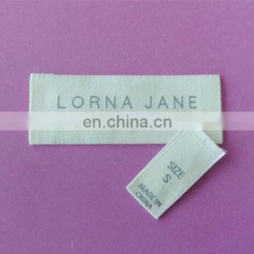 Natural Cotton Woven Label for Women and Men Clothing