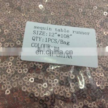 Sequin Table Runner for Banquet Decoration