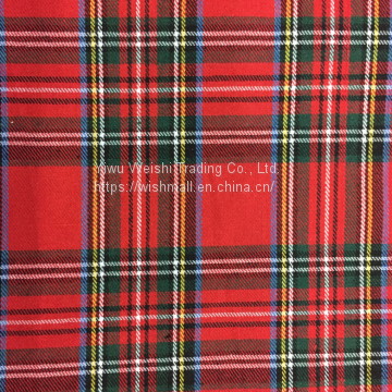 Scottish Tartan Fabric，Polyester Cotton Fabric，Clothing Handmade Fabric photo-3
