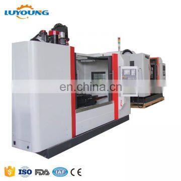 High precision cnc milling machine operation