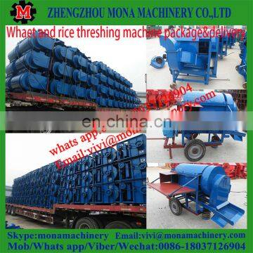 Hot Sale Small Multi Function 1.5kw 2.2kw Agricultural Wheat Thresher for Home Use