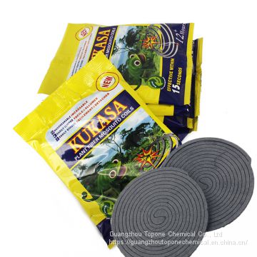 Africa market plant fiber anti mosquito paper coil industrial mosquito repellent killer for pest control