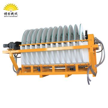 Iron concentrate desliming machine and ceramic filter