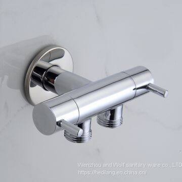 Three Way Angle Valve Water Separator Eight Valve Washing Machine Switch Triangle Valve photo-2