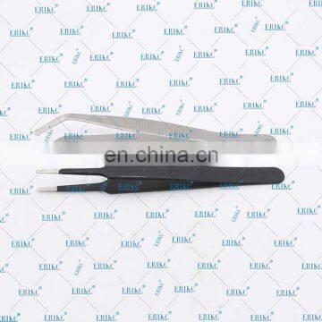 ERIKC Anti-static ESD Stainless Steel Tweezers Maintenance Tools Industrial Precision Curved Straight Tweezers Repair Tools photo-5