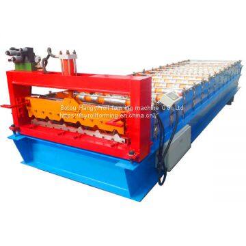 HY Automatic Trapezoidal Roofing tile making machine To south africa