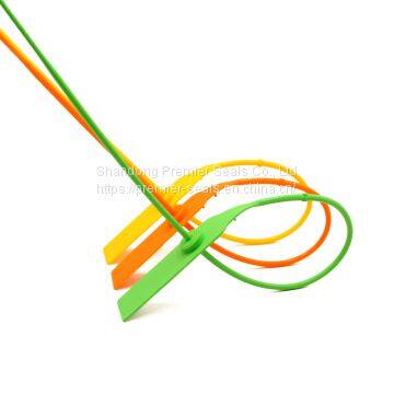 Disposable Airline Catering Pull Tight Custom Security Container Plastic Strip Seal for Cargo