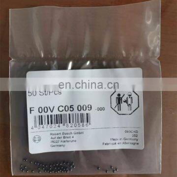 Diesel common rail injector  ball F00VC05009  valve ball