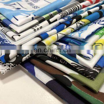 Chinese Supplier Printed Polyester Peach Skin Pillow Fabric