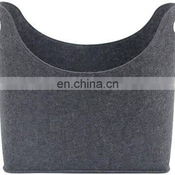 Amazon Hot Sale Grey Felt Basket Bucket Wholesale photo-5