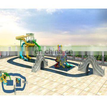 Children Water Playground Water Park Equipment Water Slide