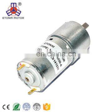 30mm Diameter 12v dc Gear Motor 50 Rpm photo-2