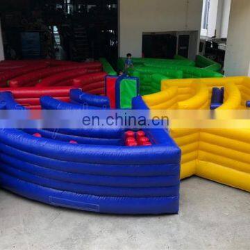 Team Building Games Inflatable Dizzy X Interactive Obstacles Wipeout Game For Sale photo-4