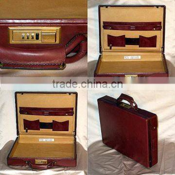 leather briefcase bag