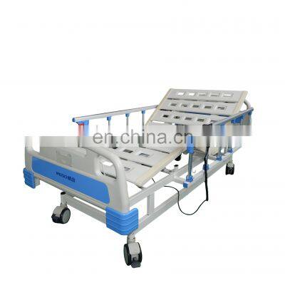 Wego hospital  bed price factory direct sale for patient bed multi- function alluminium siderail