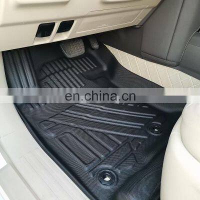 Seamless fit  waterproof 3D TPE car floor mat  supply for Honda CR-V- 2017-2021