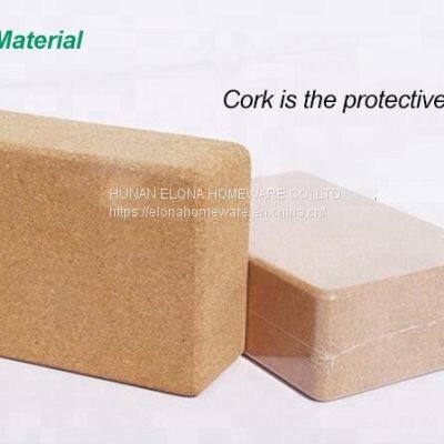 Factory Price Gym Equipment High Quality Wholesale Eco-friendly Cork Eva Yoga Block photo-2