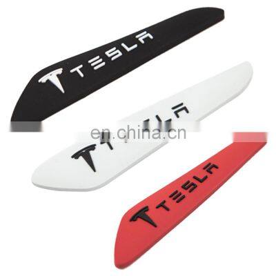 Carest Car Door Bumper Protector For Tesla Model 3 Accessories Door Guard Protective Model Y S X Three Model3 ModelY 4Pcs/Set photo-3