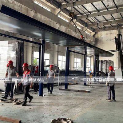 Advertising Light Box of Multifunctional Bus Shelter at Shared Umbrella Bus Station in the Scenic Spot photo-5