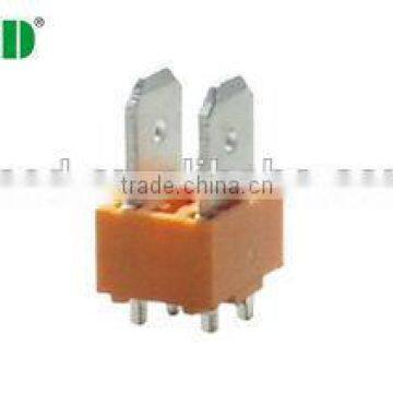 Termin block Brass Din Rail mount terminal blocks telephone connectron terminal blocks