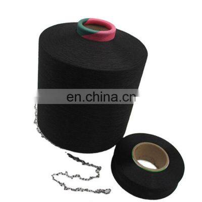 Cheap Price AA Grade Black Colour 140D Spandex Yarn for Socks