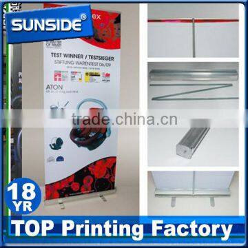 Best Price Retractable Wide Base Roll up Stand/portable Aluminum Roll Up-qt photo-5