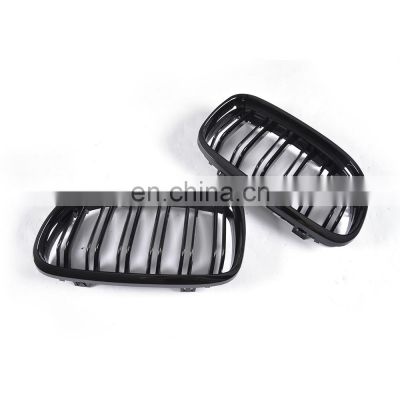 M Look ABS Black E90 LCI Kidney Mesh Grills for BMW 320i 325i 328i 335i Sport 09-12