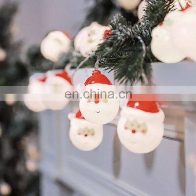 LED Yard Party Snowman Hanging Santa Copper Wire Lamp Christmas Decorative Lamp photo-3