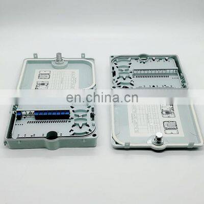 Стеновая установка 4 8 12 16 24-ядерный оптический разъемный ящик, разветвитель FTTH ящик photo-5