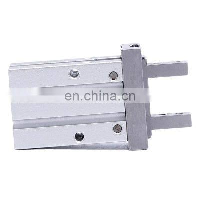 Double Acting Air Pneumatic Finger Cylinder Aluminium Clamps Bore 10-40mm HFZ MHZ2 10D 16D 20D 25D 32D 40D