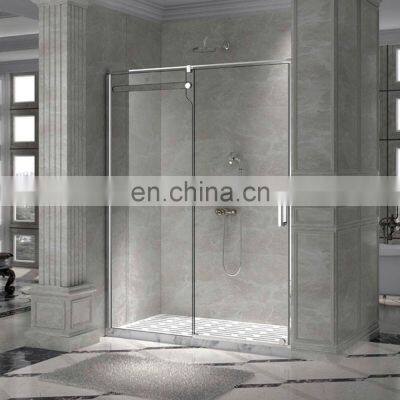 10 mm Thickness Shower Room Frameless Glass Shower Door Interior Screen Door