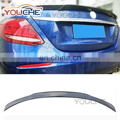 Carbon fiber W213   rear spoiler for Mercedes E class W213 saden 2016+