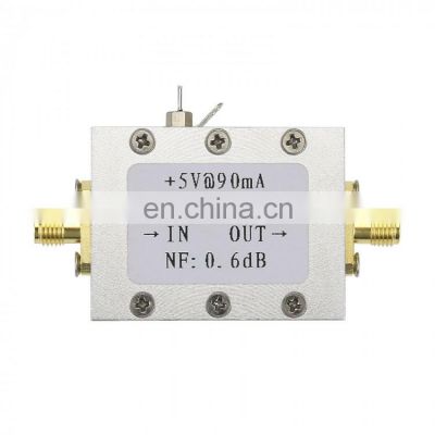 0.05-4GHz CNC Shell Input -110DBm NF 0.6DB Broadband Amplifier Low Noise Amplifier LNA Module