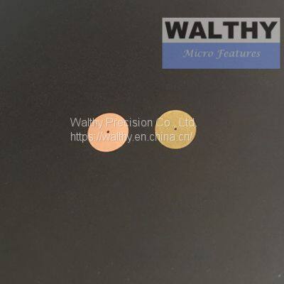 Unmounted Pinhole Arrays for Optics