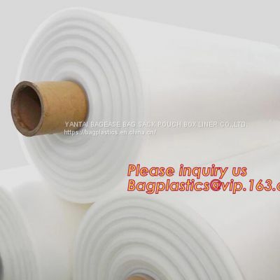 POF Shrink Film For Wrapping Food Products With Fully New Plastic Film LLDPE Wrap, Lay Flat Tubing,Produce Roll, Tube