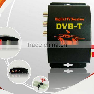 HD 140-190KM/H Digital TV Receiver DVB-T,DVB-T Set Top Box,DVB-T Dual Tuner,HD 140-190KM/H 2 Tuner Car DVB-T MPEG-4