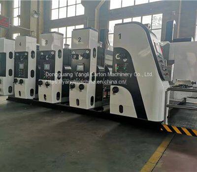 High Speed Printing Slotting Die Cutting Machine Corrugated Box Printing Machine Cardboard Box Die Cutting Machine photo-5
