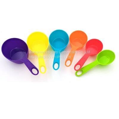 12pieces Set of Color Plastic Measuring Spoon and Measuring Cup Combination Measuring Set photo-5