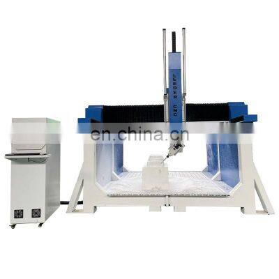 1530 5axis foam EPS carving cutting machine cnc router Syntec control system