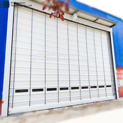 Large Size PVC Folding Stacking Fast Action Door photo-4