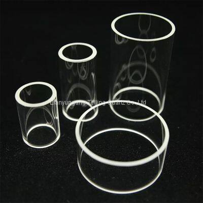 Cutting Transparent Quartz Glass Tube Large Diameter Quartz Tube photo-4
