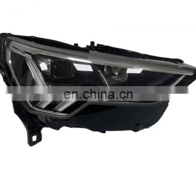 The latest aftermarket full led high Configuration headlamp headlight for audi Q3 head lamp head light 2019-2022