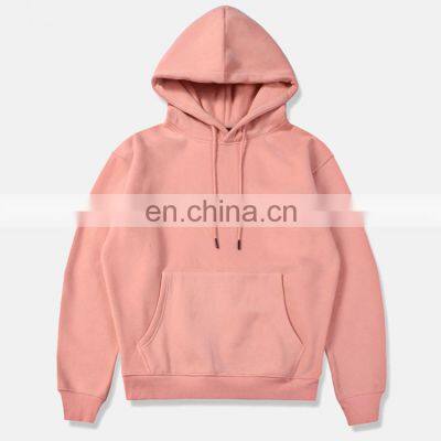 Custom Design High Quality Sublimation Men's Hoodies Custom Logo 100% Cotton Oversized Plain Pullover Thick Heavy Fleece Jumper