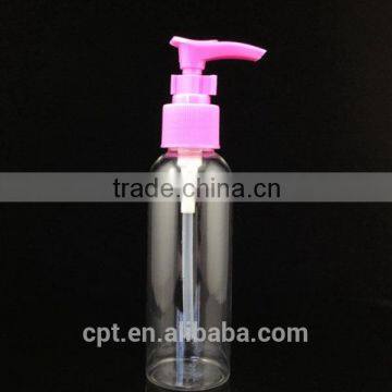 Professional 120ml PET bottle with lotion pump