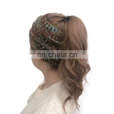 Women Knitted Headband Autumn Winter Girls Hair Accessories Headwear Elastic Hair Band Hair Accessories photo-3