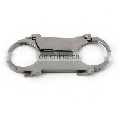 Wholesale high quality Stainless steel double V blade cigar cutter free custom logo