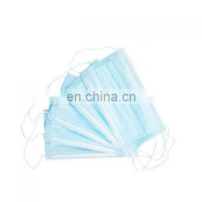 Free sample mask 3 ply nonwoven disposable waterproof medical face mask