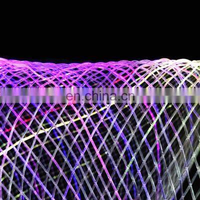 Outdoor Indoor Decoration Neon Garden Lighting Fiber Optic Star Ceiling Net Lights Kit Led Fiber Optic Mesh Christmas Light photo-4