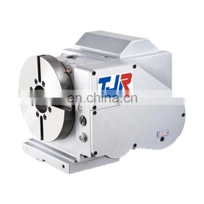 AR HR series powerful pneumatic and hydraulic rotary indexing table cnc machine back side rotary table